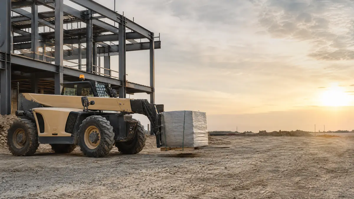 Telehandlers jobsite access in Cincinnati